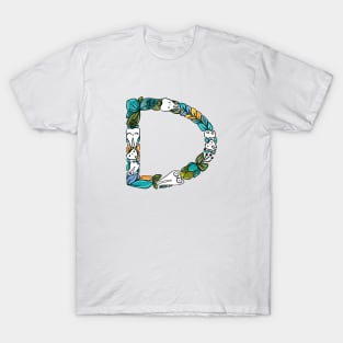 Letter D T-Shirt